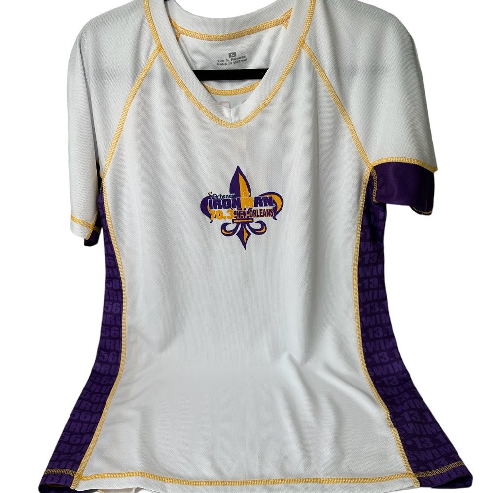 Ironman 2012 New Orleans, LA Ochsner 70.3 Ladies Tech Tee Sz. XL NWOT